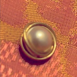 Mabe Pearl Earring 20mm 14K gold Earring 🐈‍⬛💓